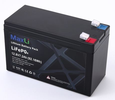 Wieder aufladbare 12 Batterie des Volt-7.2AH des Lithium-Lifepo4