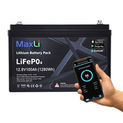 26650 Heatproof Batterie 12V 100Ah Lithium-Lifepo4 für Lager-Auto